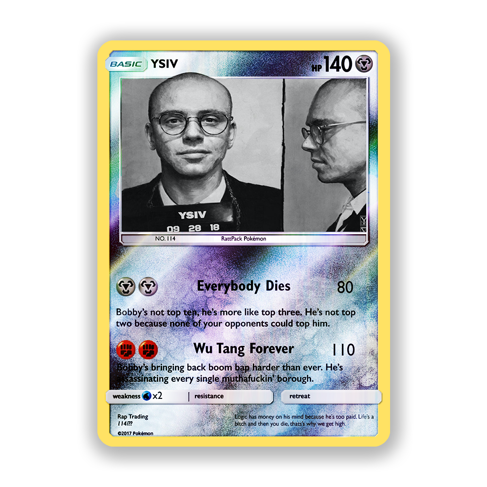 Logic YSIV Holographic Pokémon Card