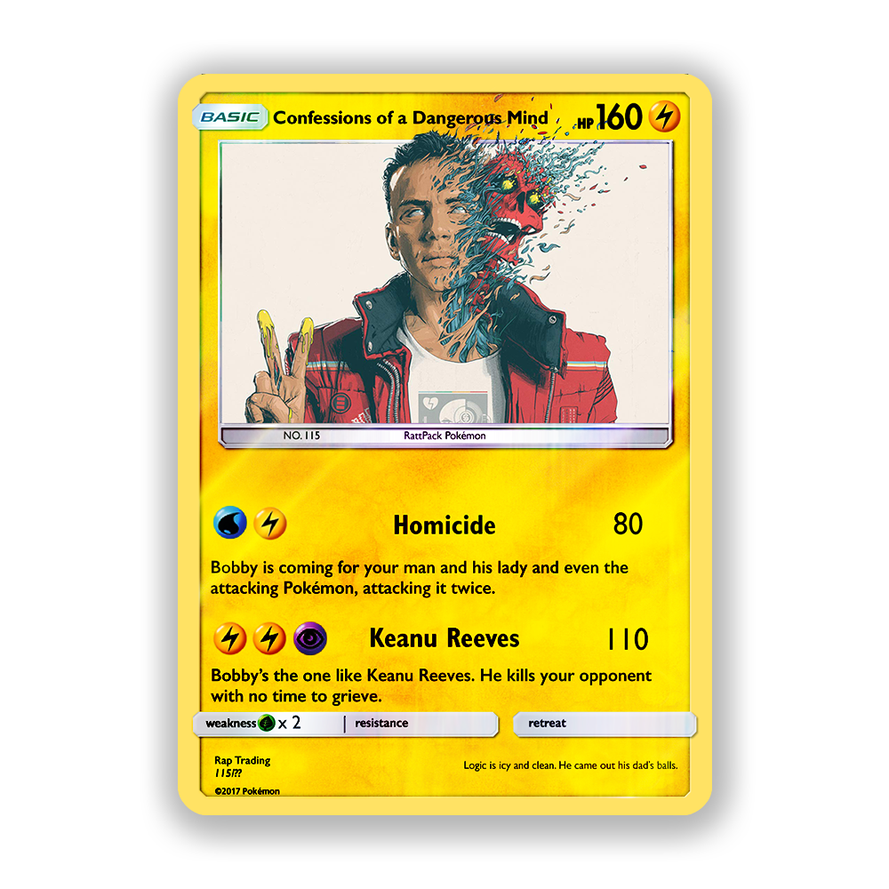 Logic Confessions Of A Dangerous Mind Holographic Pokémon Card