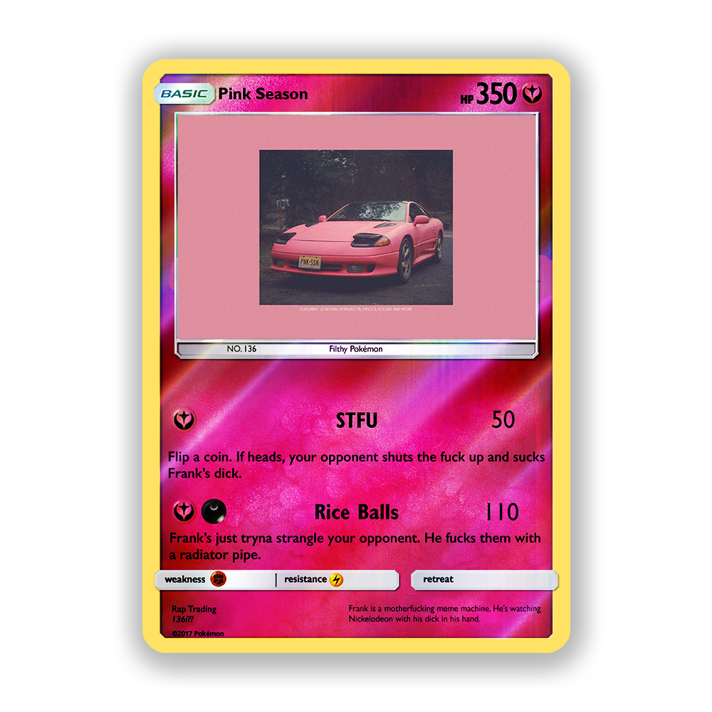 Joji Pink Season Pokémon Card