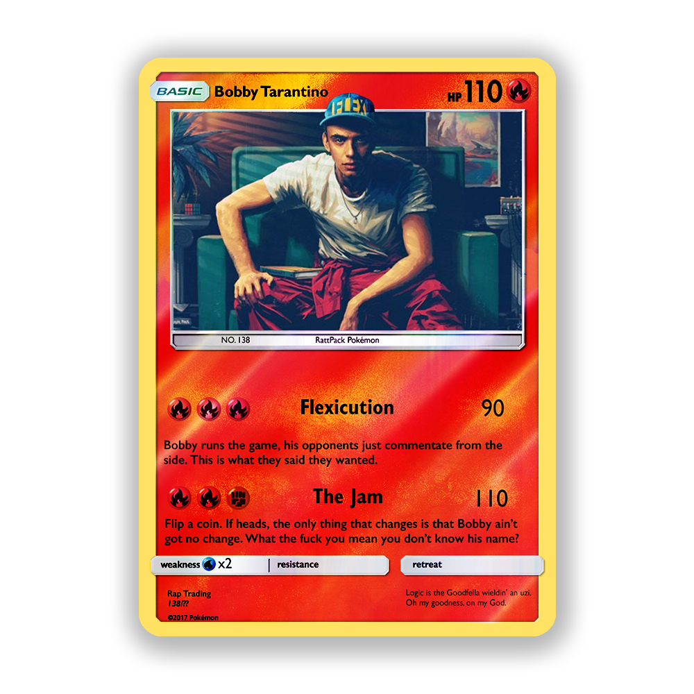 Logic Bobby Tarantino Pokémon Card