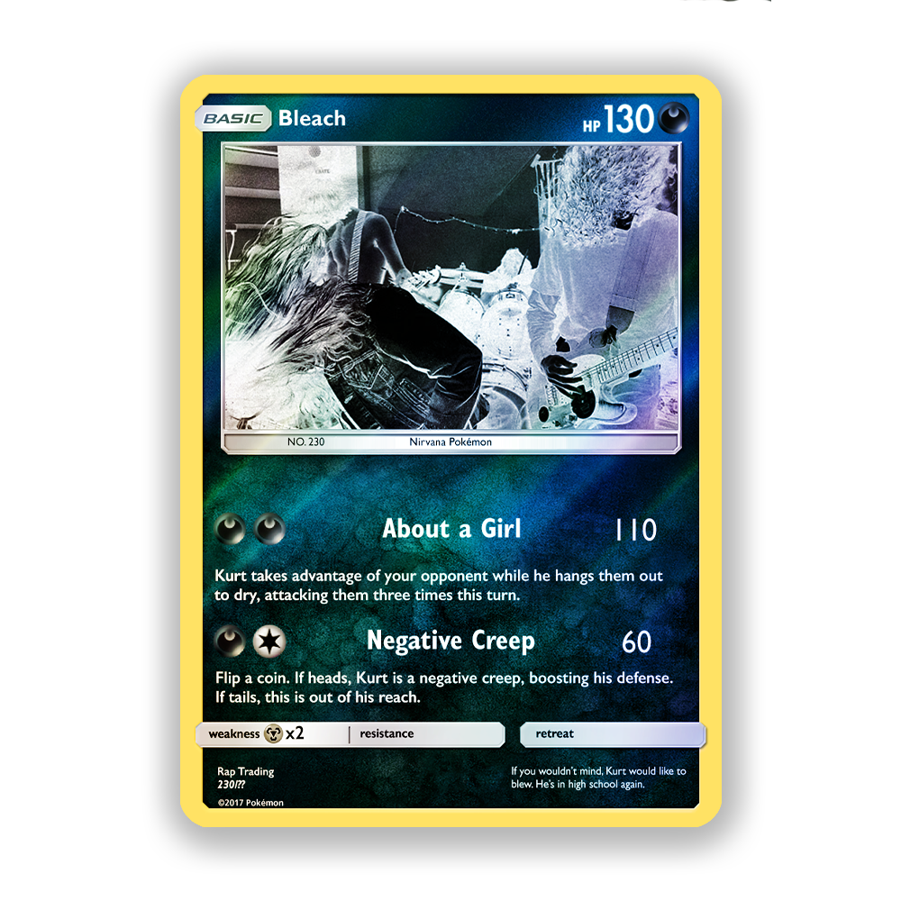Nirvana Bleach Pokémon Card