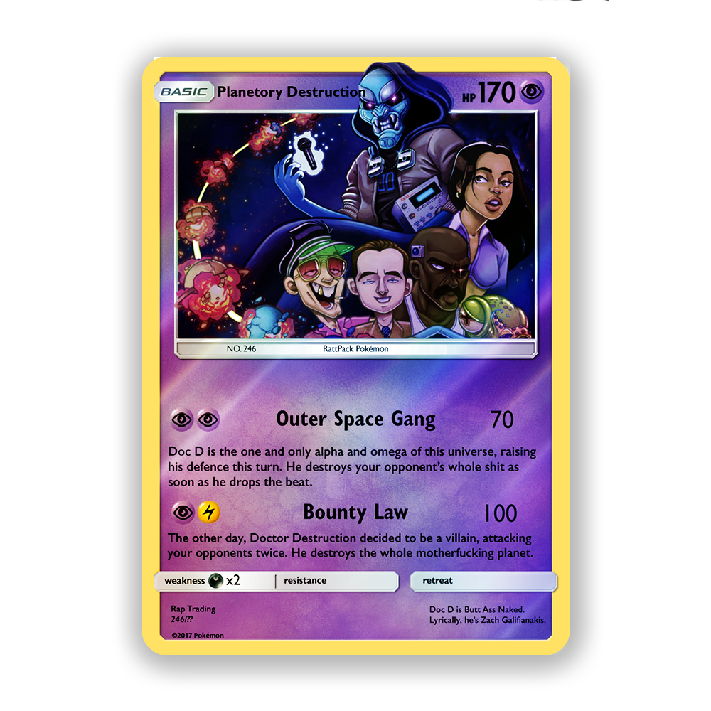 Logic Planetory Destruction Pokémon Card