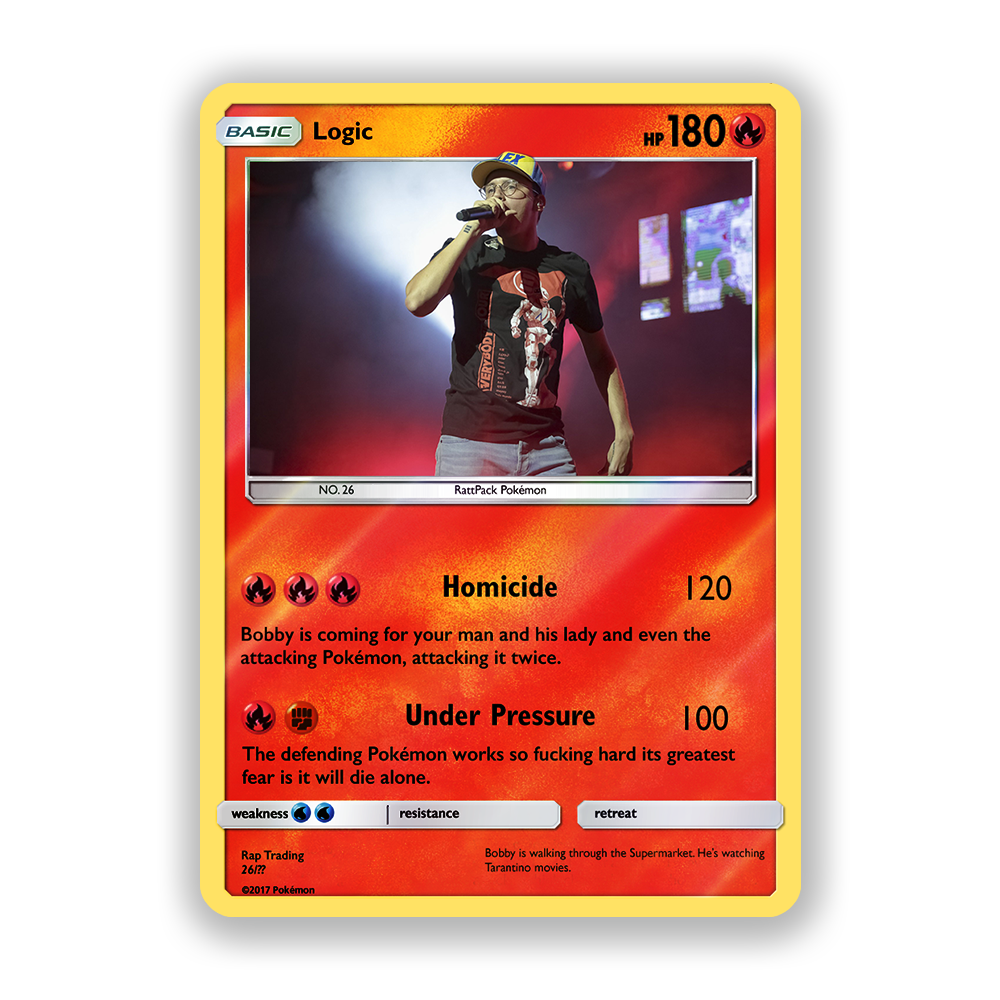 Logic Holographic Pokémon Card