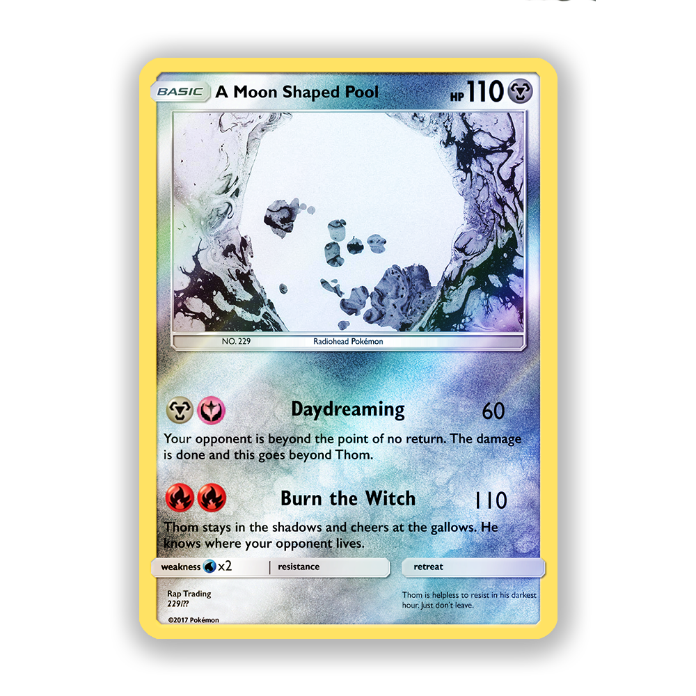 Radiohead Pokémon Card Bundle