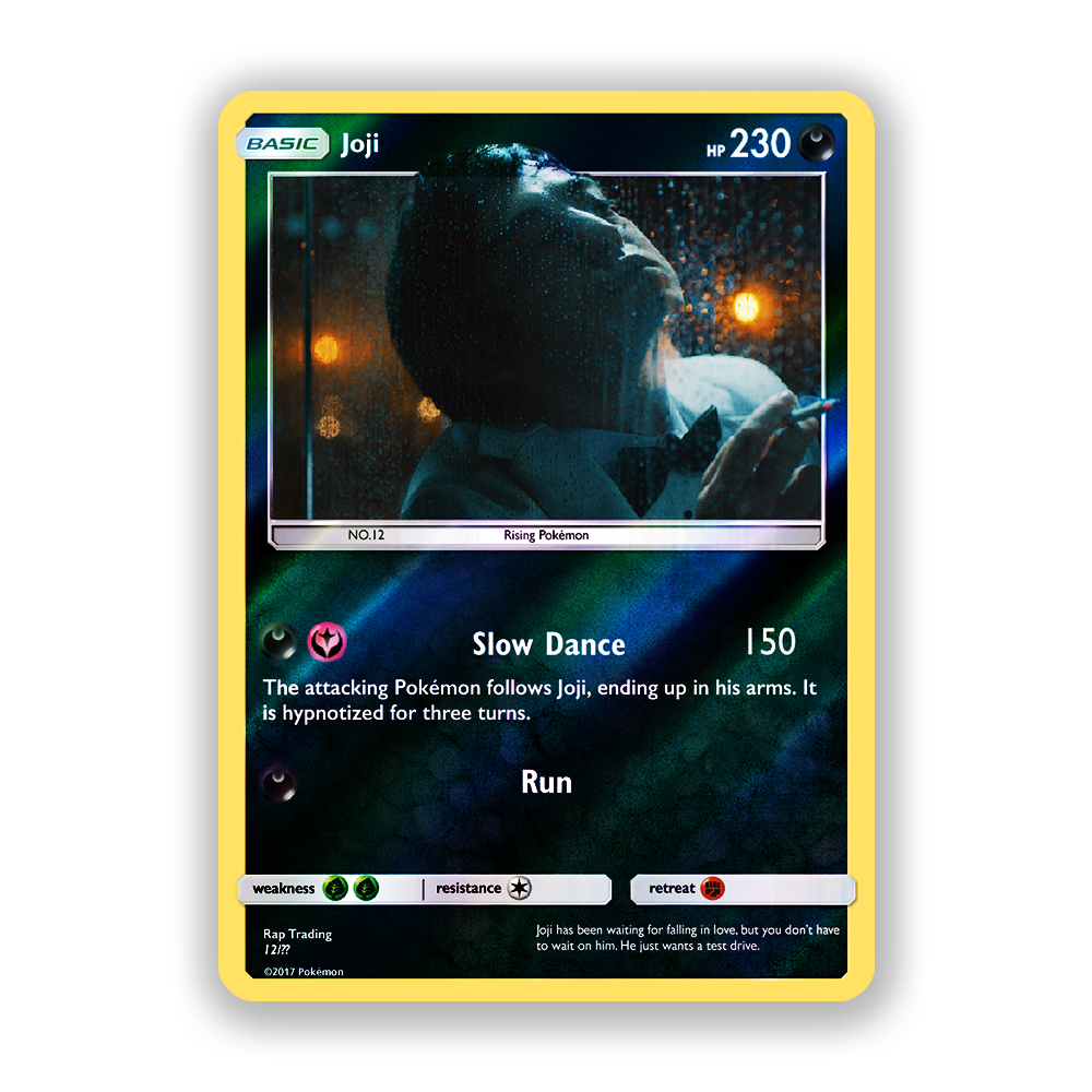 Joji Holographic Pokémon Card