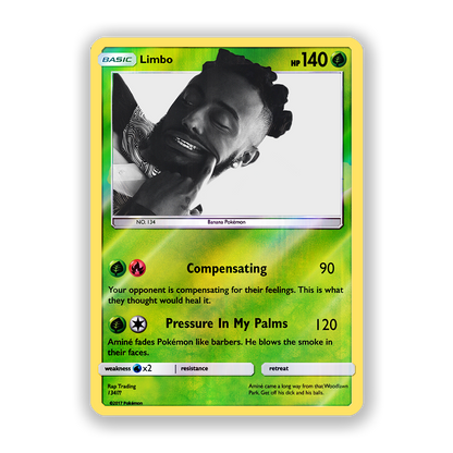 Aminé Limbo Pokémon Card