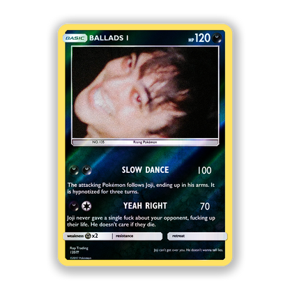 Joji Ballads 1 Pokémon Card