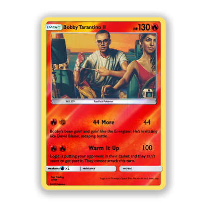 Logic Bobby Tarantino 2 Pokémon Card