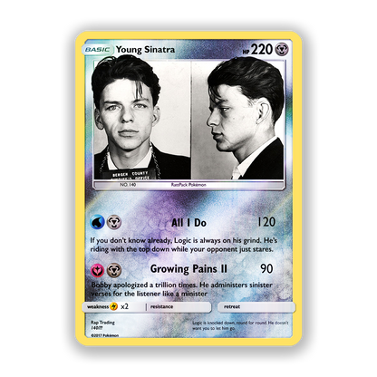 Logic Young Sinatra Pokémon Card