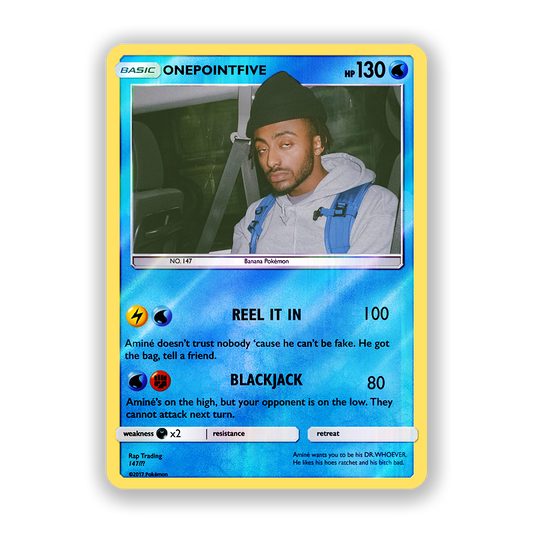Aminé ONEPOINTFIVE Pokémon Card