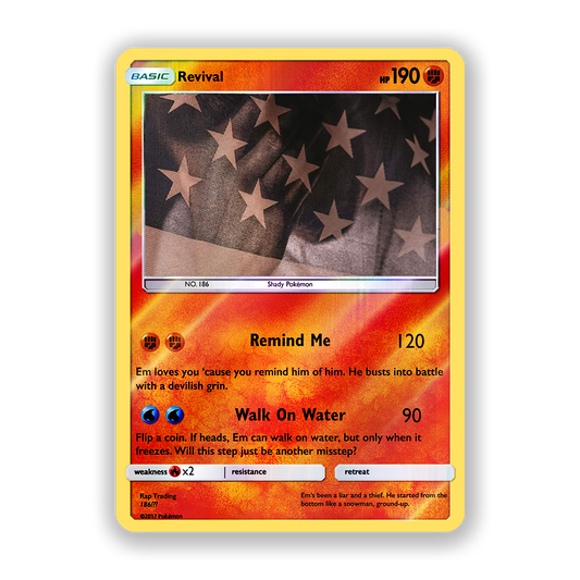 Eminem Revival Pokémon Card