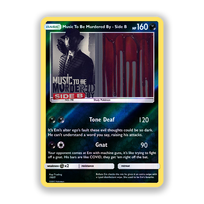 Eminem Music To Be Murdered By - Side B Pokémon Card