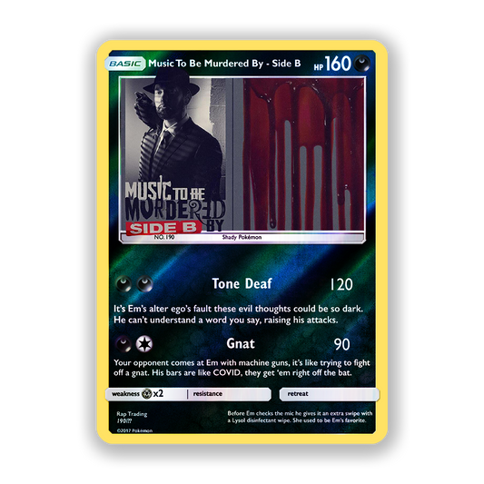 Eminem Music To Be Murdered By - Side B Pokémon Card