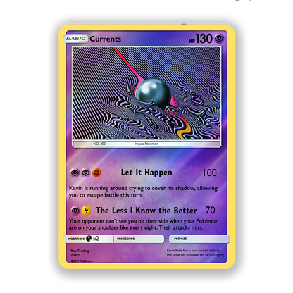 Tame Impala Currents Pokémon Card