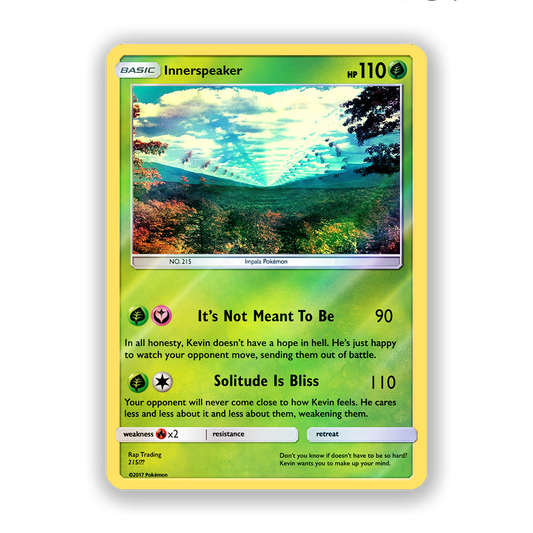 Tame Impala Innerspeaker Pokémon Card