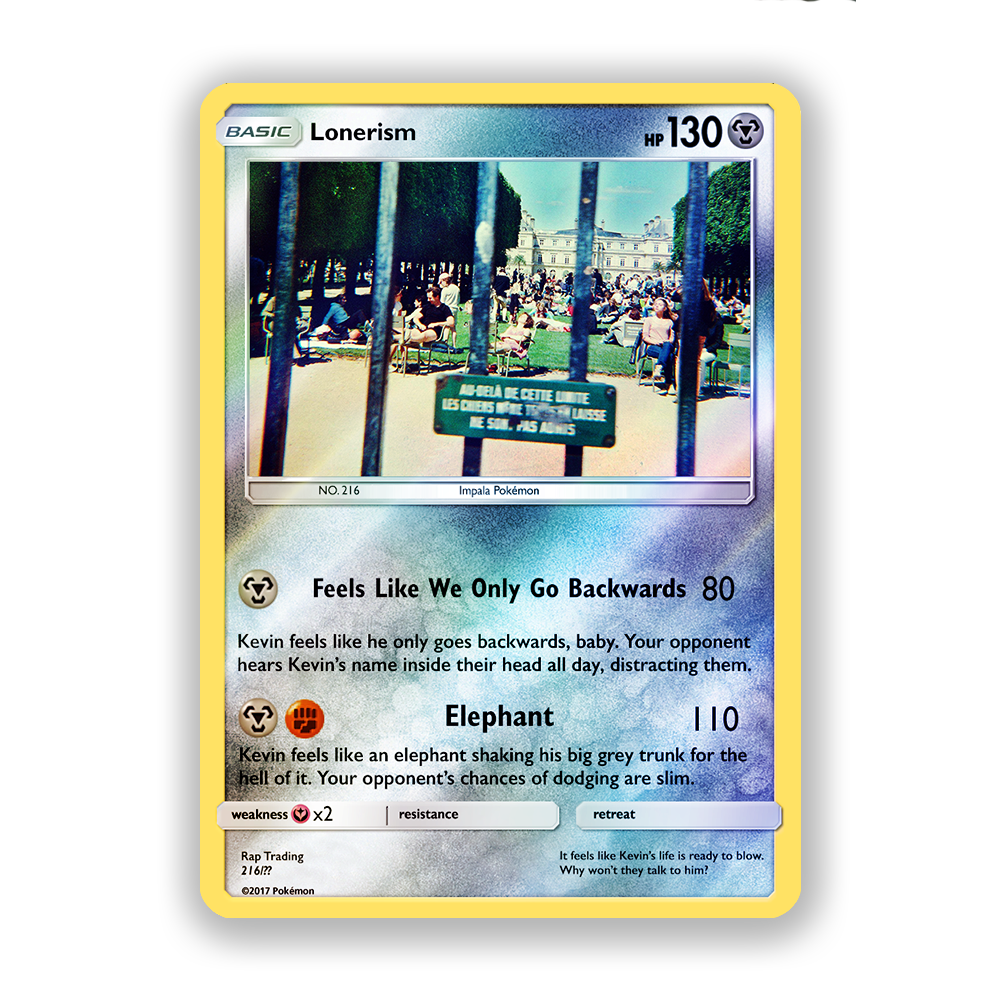 Tame Impala Lonerism Pokémon Card