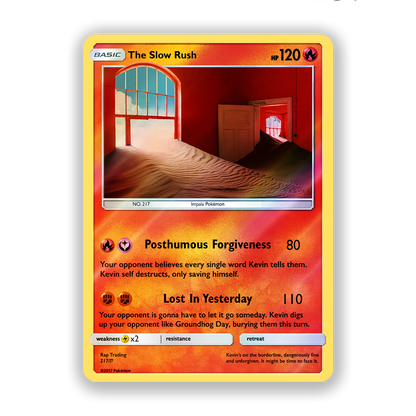Tame Impala The Slow Rush Pokémon Card