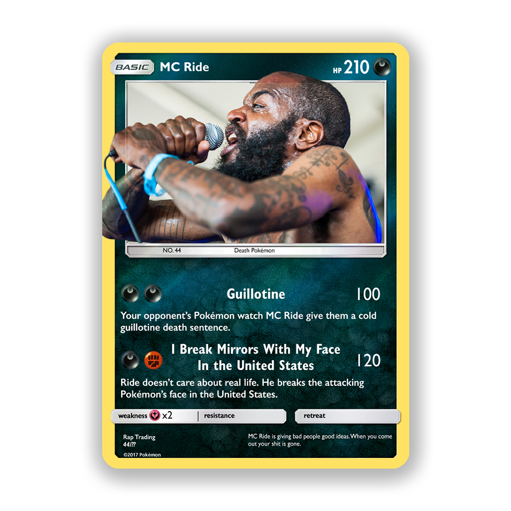 MC Ride Holographic Pokémon Card