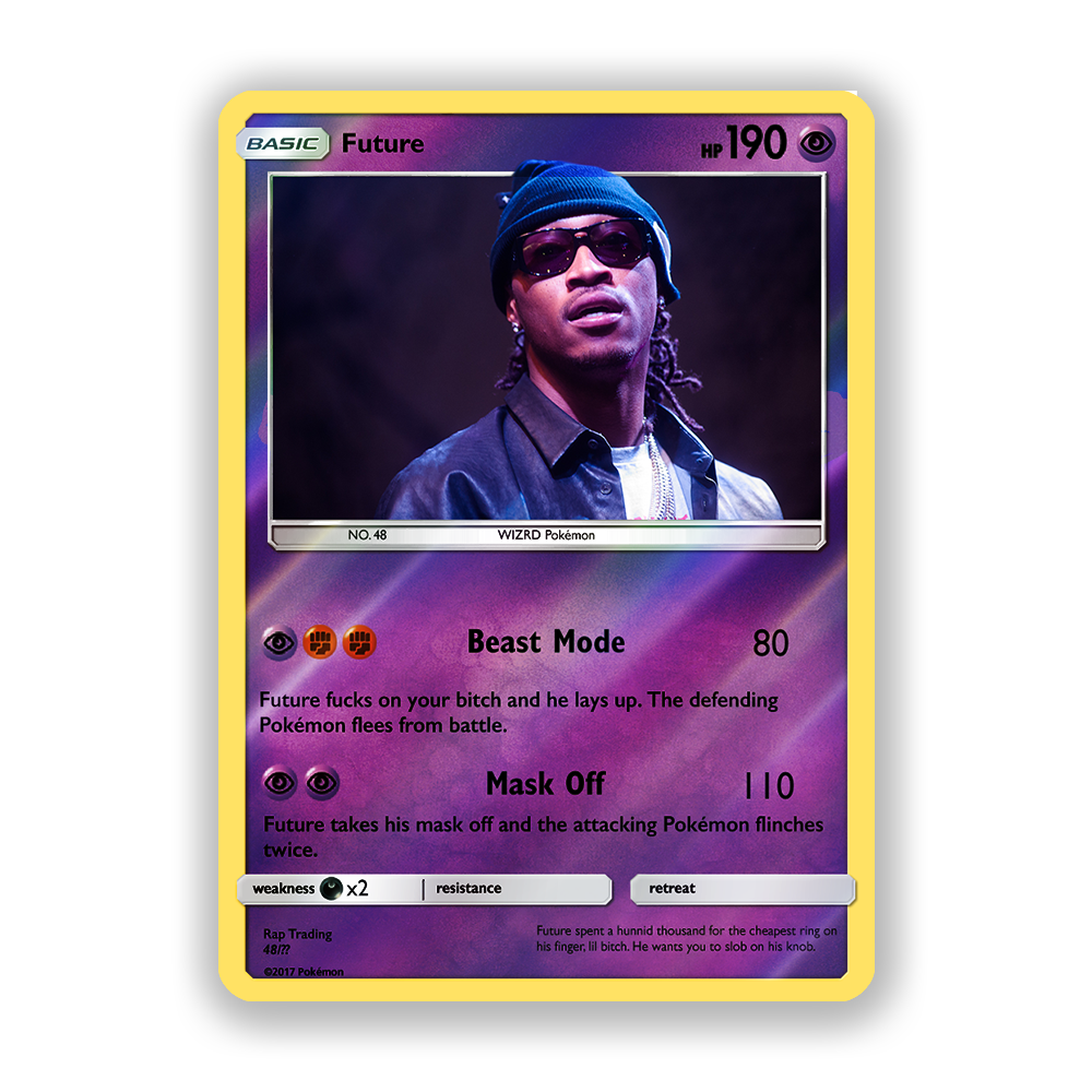 Future Holographic Pokémon Card