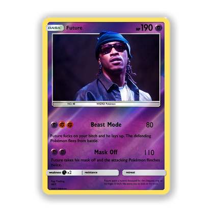 Future Holographic Pokémon Card